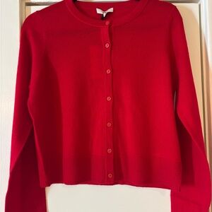 Joe's Jeans Vibrant Red Cardigan